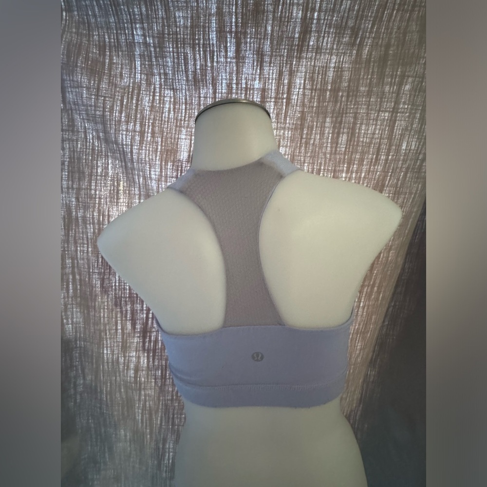 Lululemon cross over racerback low impact sweat resistant size 4 sports bra - Picture 5 of 7
